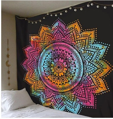 Nouveau Boho imprimer maison tapisserie tenture murale décoration serviette de plage couverture