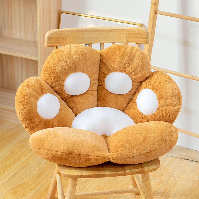 Silla de oficina con cojín semi rodeado
