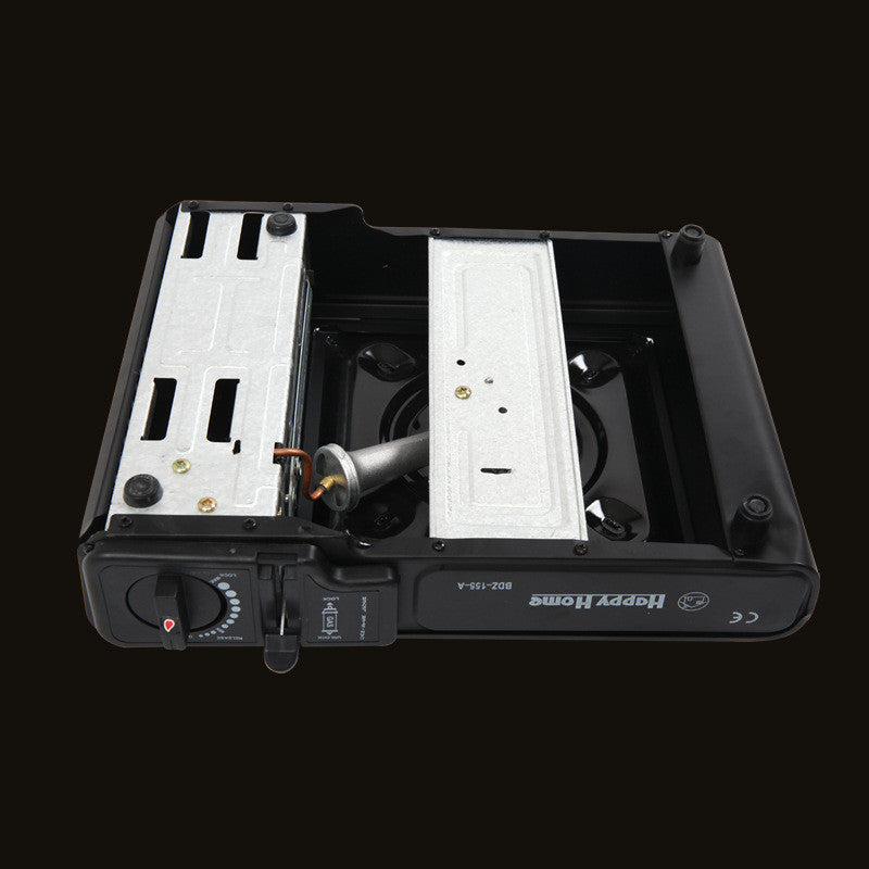 Estufa de casete portátil a prueba de viento para exteriores