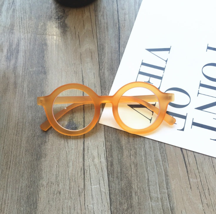 Gafas retro con montura redonda