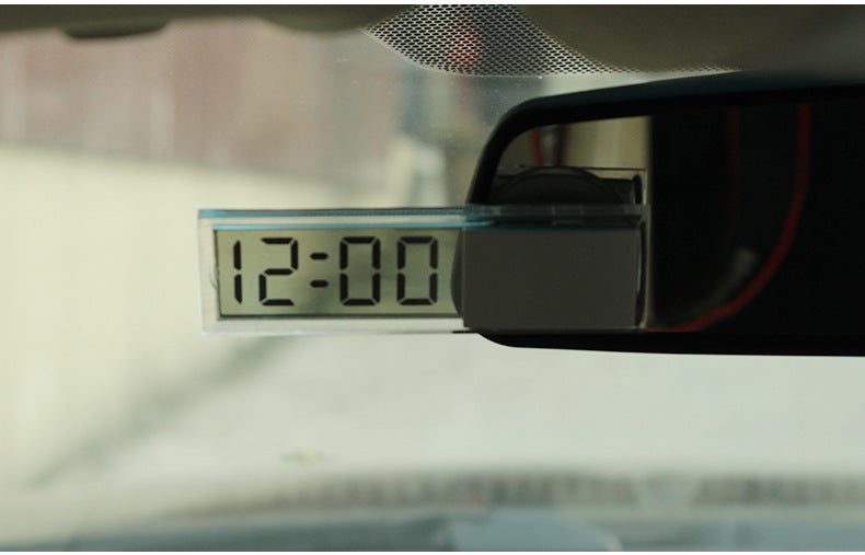 Horloge électronique de voiture à ventouse