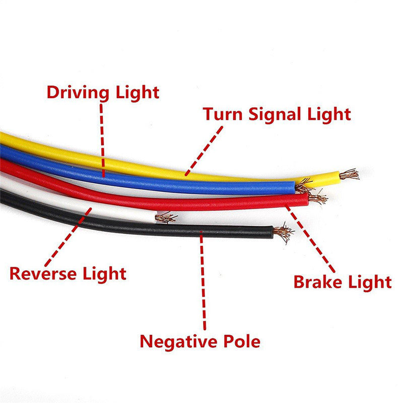 La luz trasera LED es adecuada para la parte trasera electrónica del coche camión Isuzu