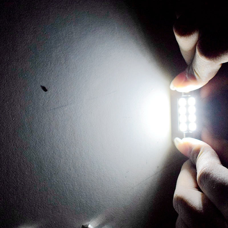 Luz LED para maletero con luz de lectura de doble punta para coche