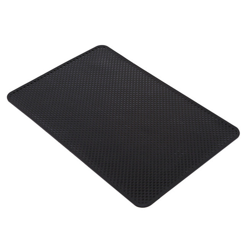 Tapis antidérapant de voiture Auto Silicone intérieur tableau de bord téléphone tapis de rangement anti-dérapant tampons