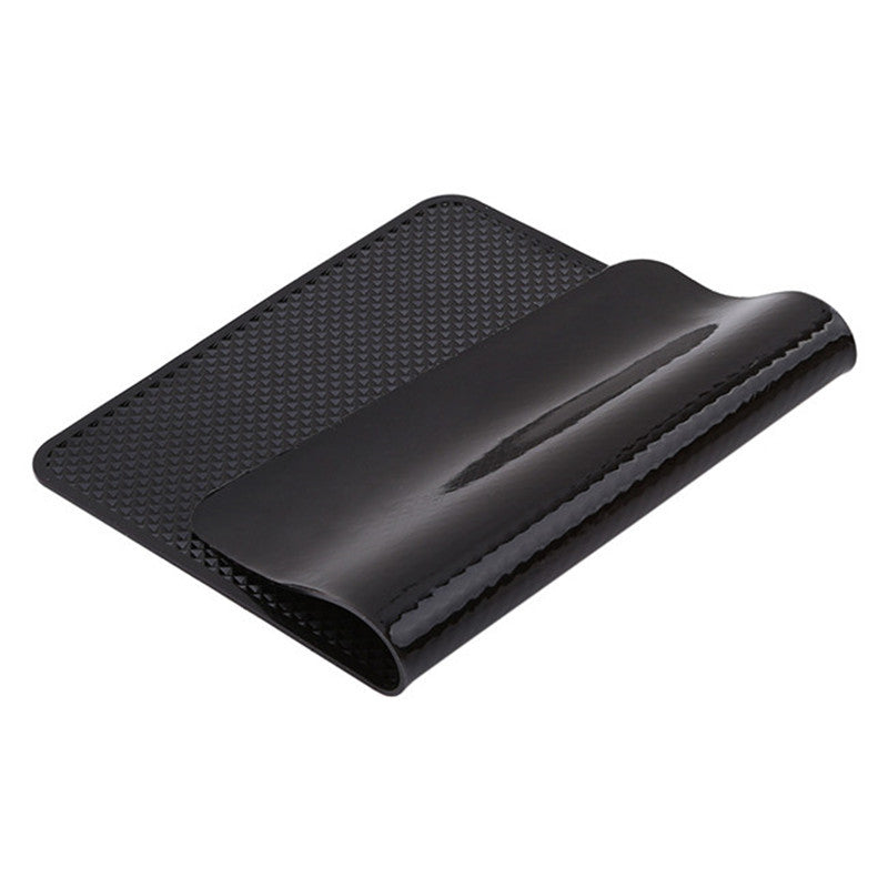 Tapis antidérapant de voiture Auto Silicone intérieur tableau de bord téléphone tapis de rangement anti-dérapant tampons