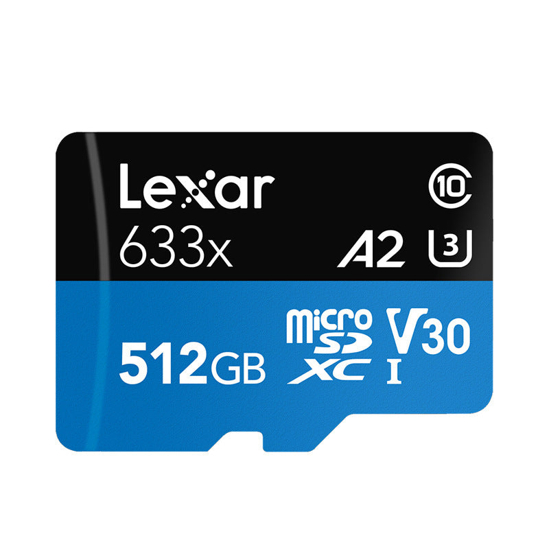 Lexar TF 32G 64G 128G 256G 512G lecture 95M 633x carte de jeu pour tablette de téléphone portable
