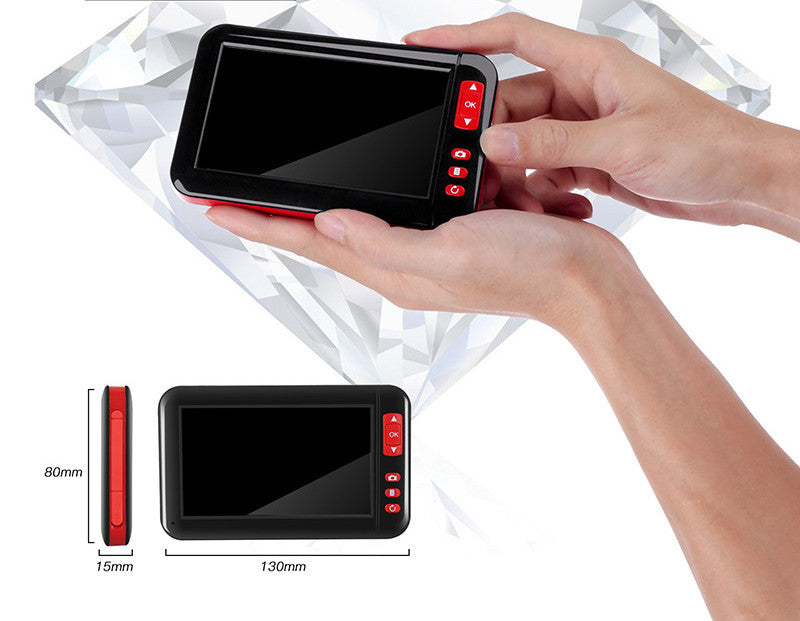 Detector industrial del coche de la tubería de la cámara HD del endoscopio de Wifi del teléfono móvil