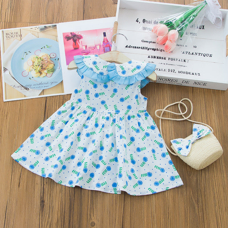 Jupe en tissu de coton absorbant la transpiration pour bébé