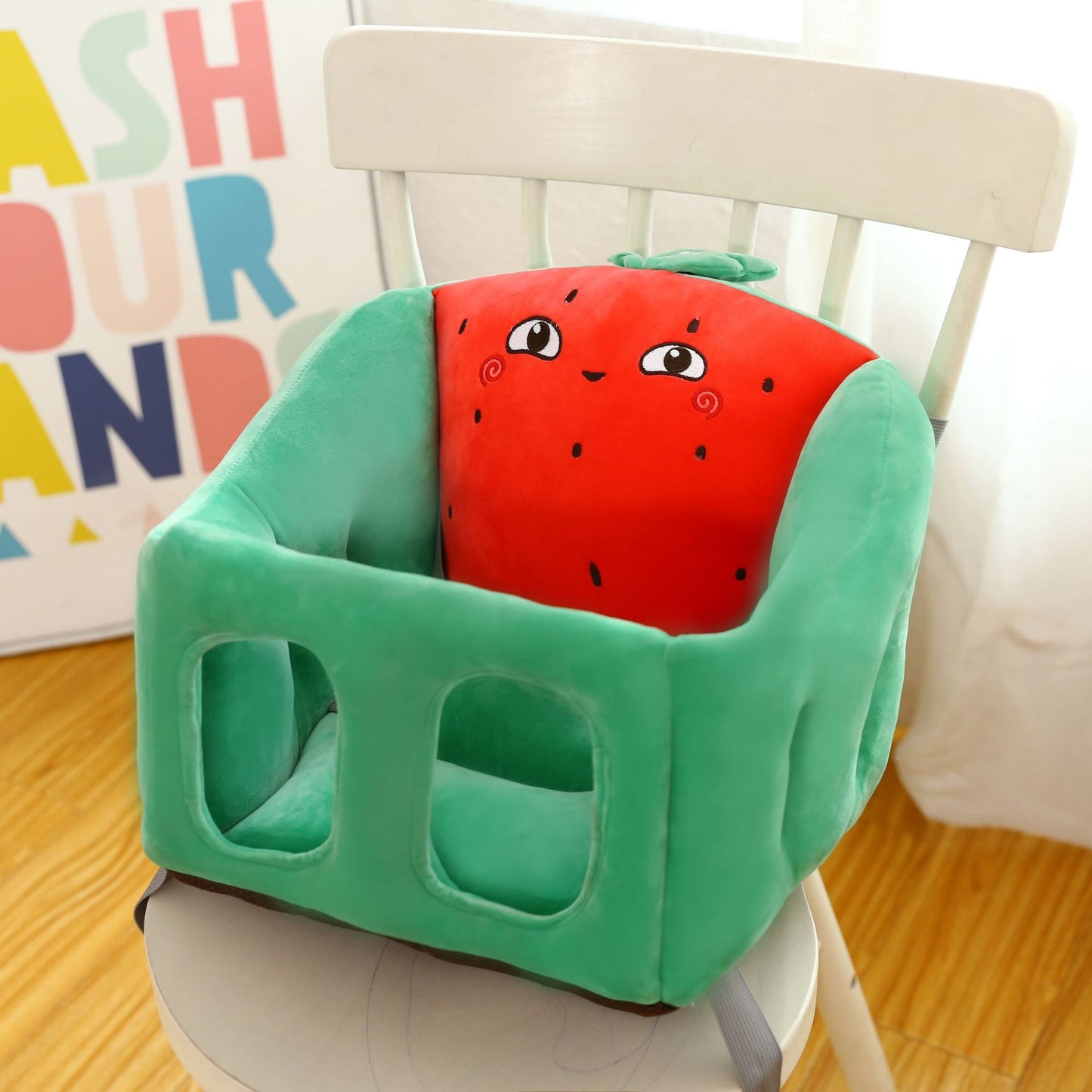 Chaise de salle à manger Portable pour bébé, dessin animé, voiture multifonctionnelle pour bébé, peut être fixée