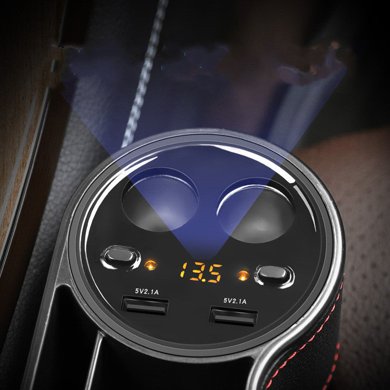 Caja de almacenamiento ranurada para asiento de automóvil multifuncional