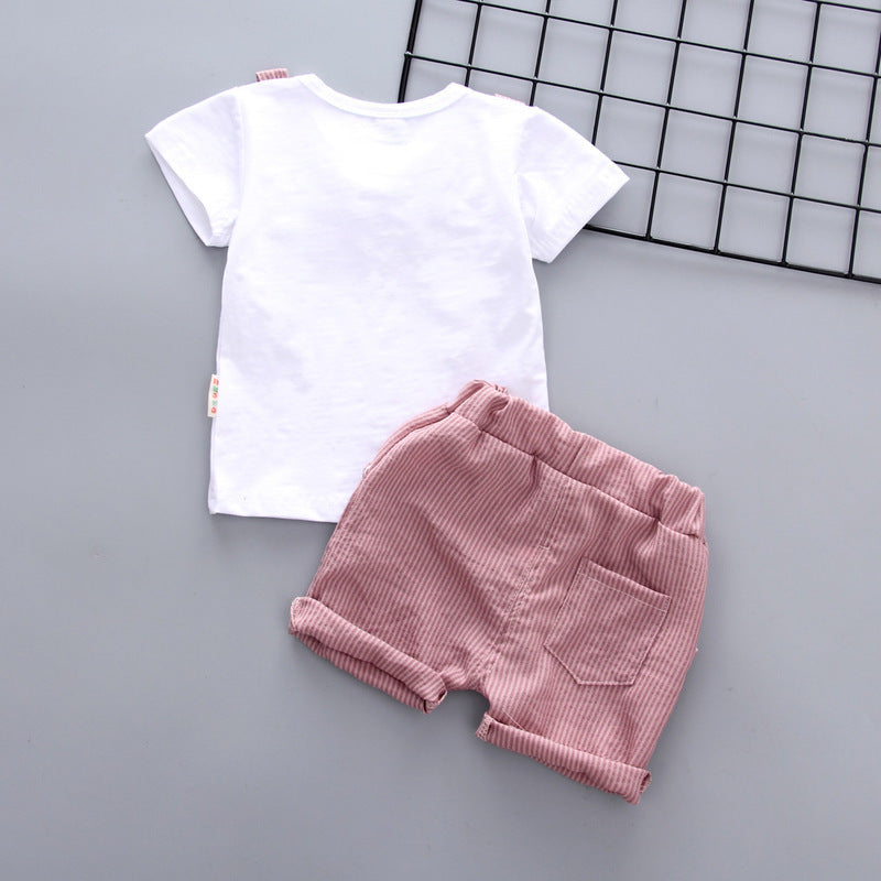 Costume d'été à manches courtes pour bébé garçon, Short pour garçon