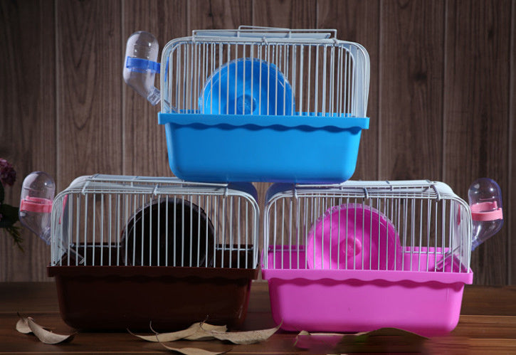 Fournitures pour hamster ours doré avec cage