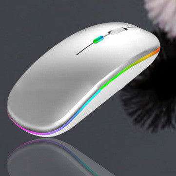 Souris sans fil Bluetooth double mode, chargement silencieux pour ordinateur portable