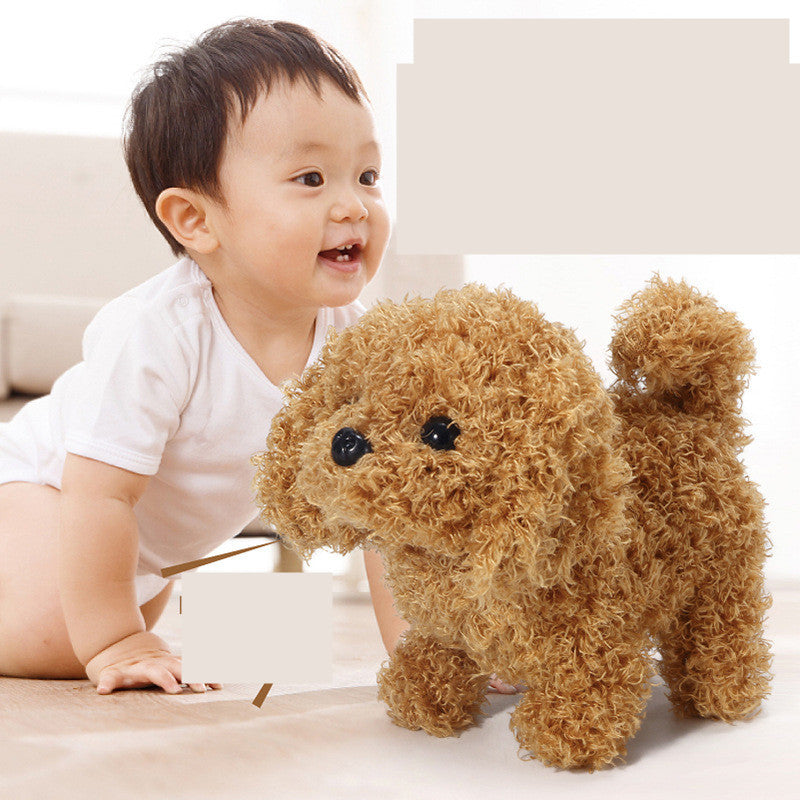 Jouets en peluche animaux électriques pour enfants Corgi Teddy Bunny