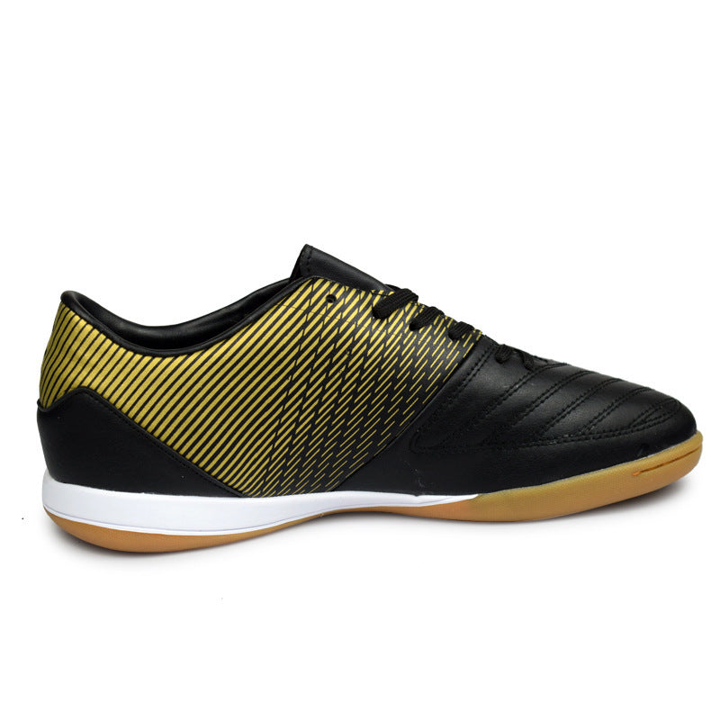 Chaussures de football plates antidérapantes à semelle souple en caoutchouc résistant à l'usure