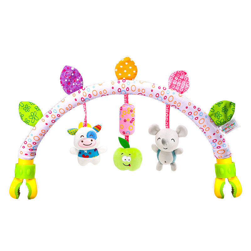 Jouets mobiles musicaux pour bébé, pour lit, poussette, hochets en peluche, jouets pour bébé de 0 à 12 mois