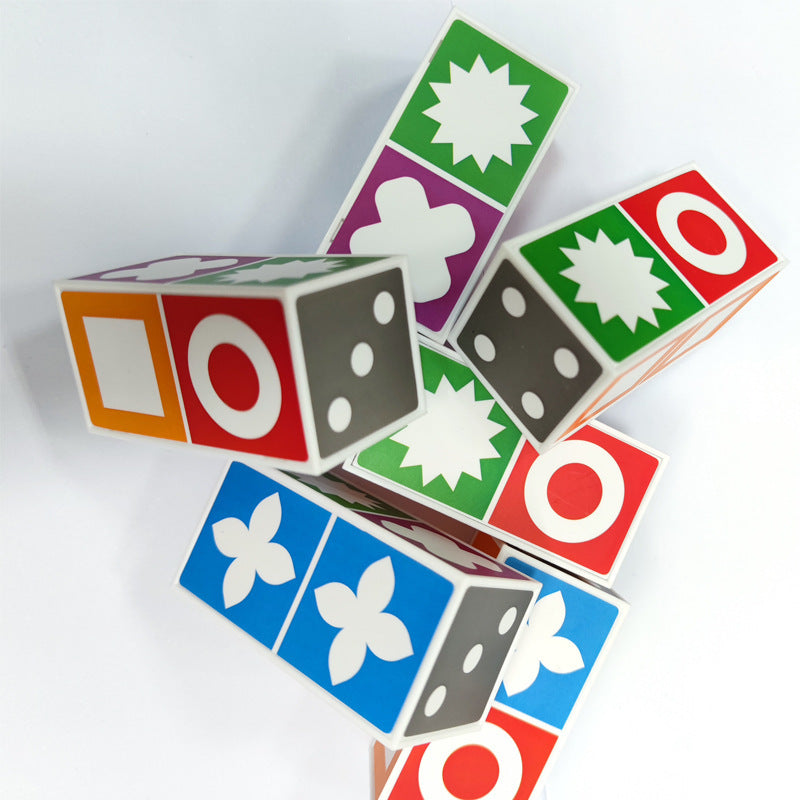 Jeu de société de pensée logique spatiale, Matckmednssl, maître assorti, jouets éducatifs pour l'éducation de la petite enfance