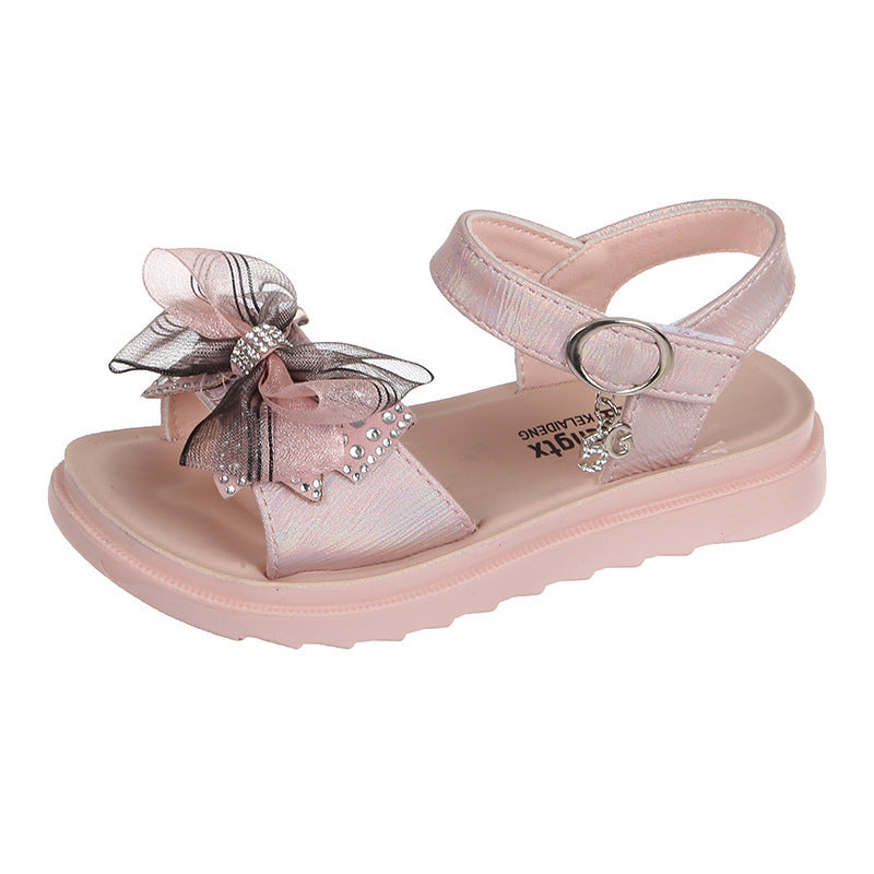 Zapatos de moda para niños Zapatos con lazo para niñas