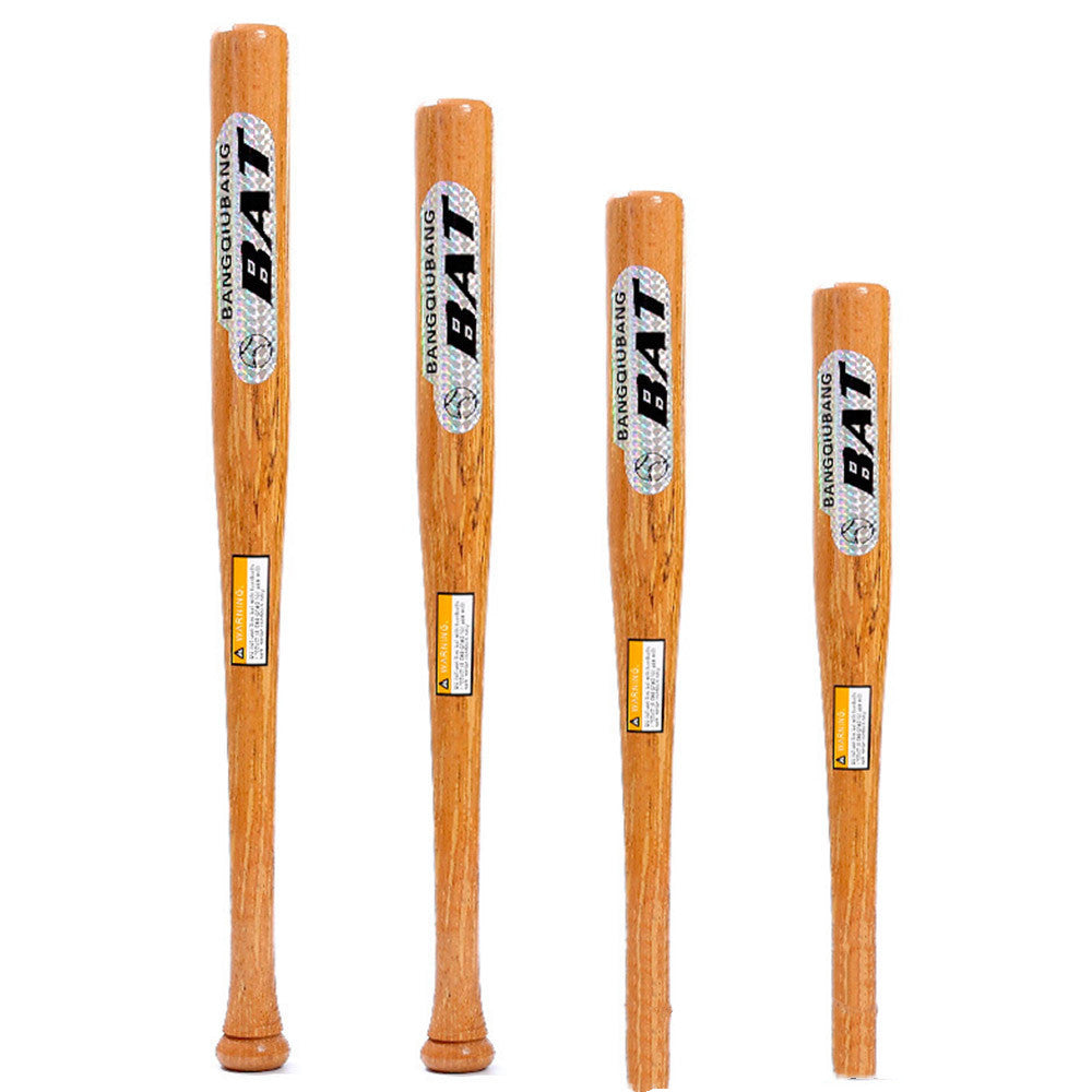 Bate De Béisbol De 54 Cm, Bate De Béisbol De Madera, Madera Mixta De Caoba, Bate De Béisbol, Palo