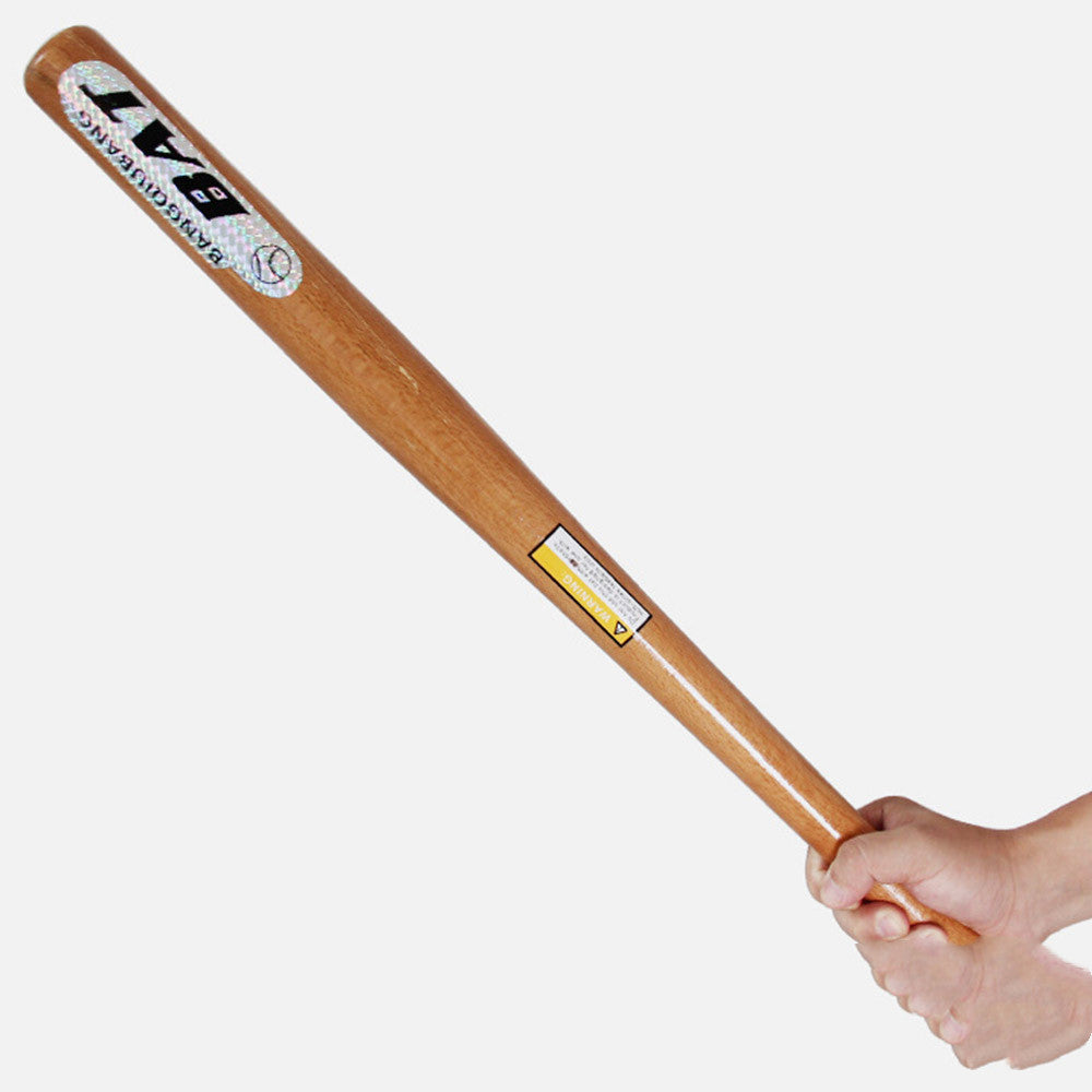 Bate De Béisbol De 54 Cm, Bate De Béisbol De Madera, Madera Mixta De Caoba, Bate De Béisbol, Palo