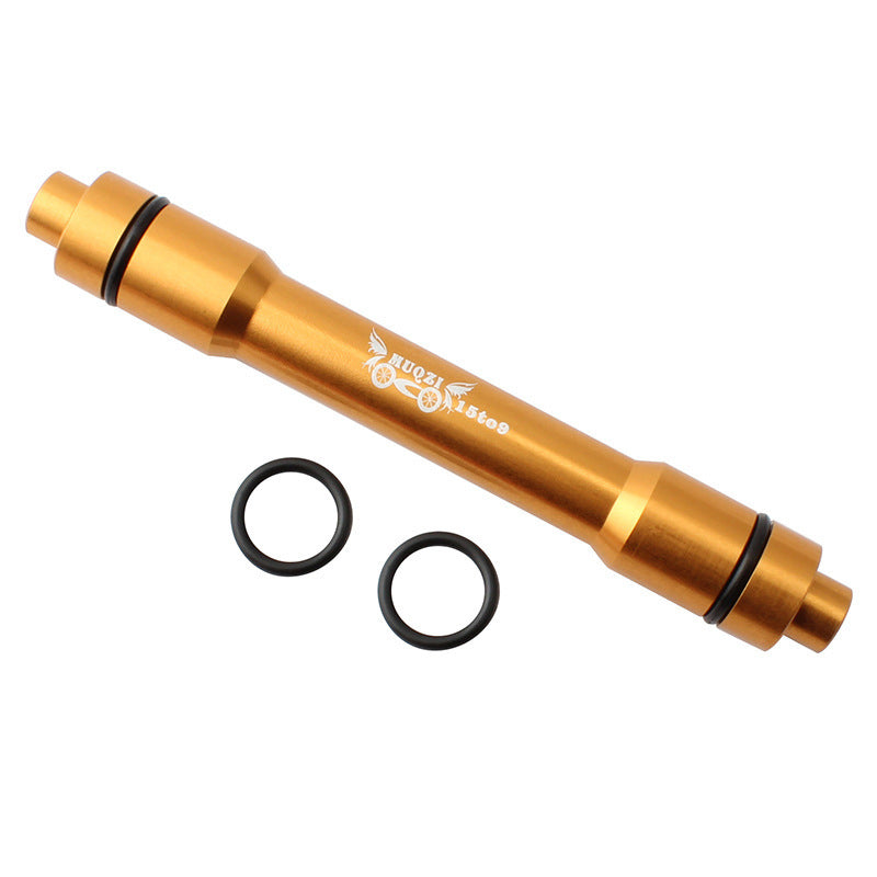 Bicycle Barrel Shaft Hub Conversion Shaft 12 15 to 9 Aluminum Alloy Quick Release Conversion Shaft