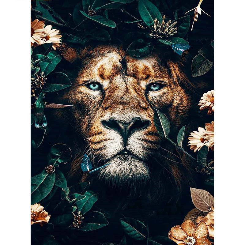 Pintura Diamante 5D Leopardina