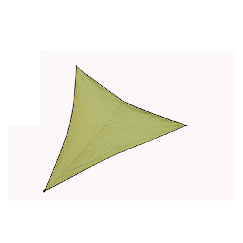 Auvent triangulaire Anti-UV étanche, abri solaire de Patio, pare-soleil d'extérieur pour jardin, Camping, tentes de piscine