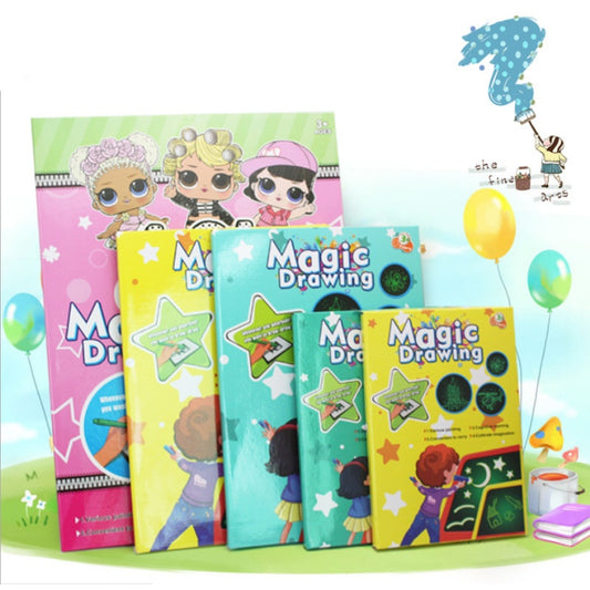 Tablero fluorescente 3D