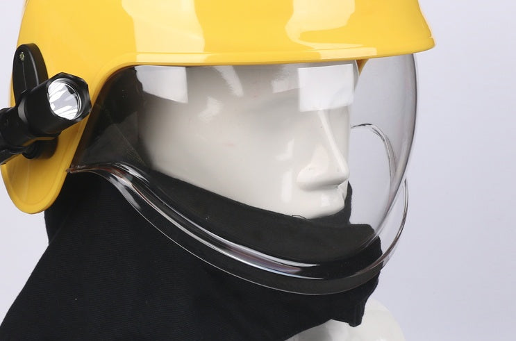 Casque de pompier de style européen pour le sauvetage contre les incendies de forêt et la protection contre les incendies
