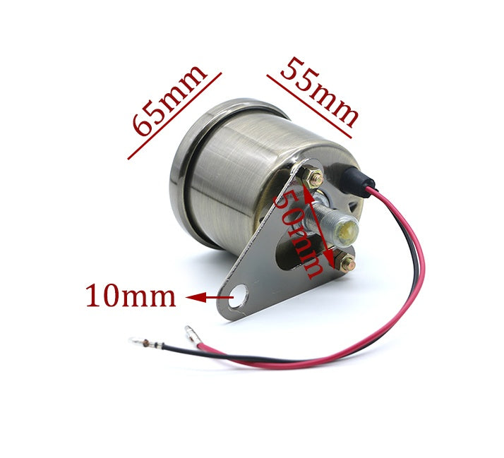 Tacómetro mecánico LED para instrumentos de motocicleta