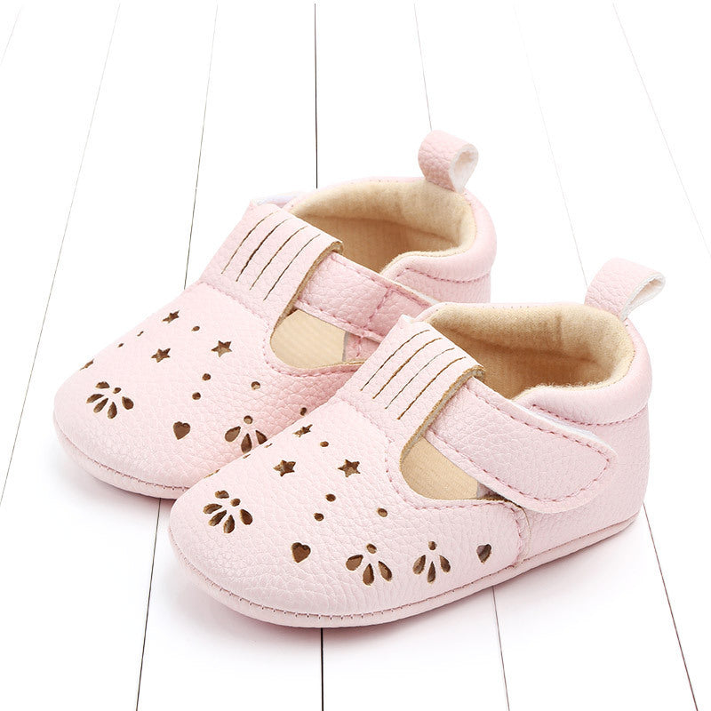 Zapatos antideslizantes con suela semi de goma Zapatos para bebés y niños pequeños