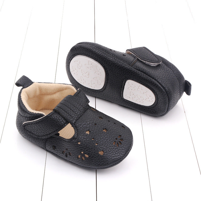 Zapatos antideslizantes con suela semi de goma Zapatos para bebés y niños pequeños