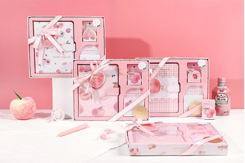 Yue Mu Peach dit A5 manuel papier bande papeterie coffret cadeau mignon fille amant