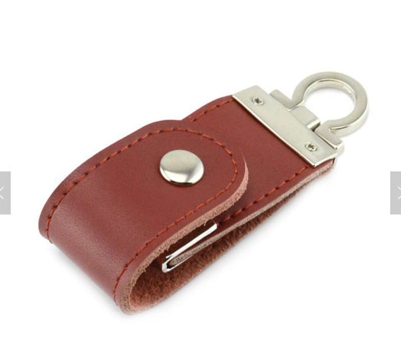 Clé Usb créative en cuir métallique, support à mémoire de 4 go 8 go 16 go 32 go 64 go 128 go, disque U, offre spéciale