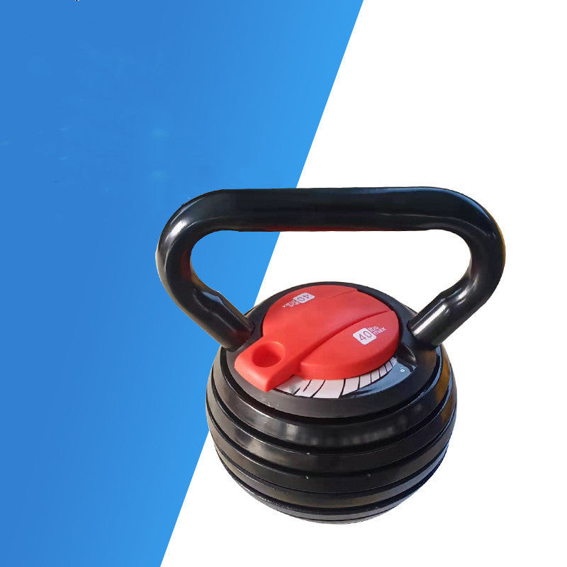 Kettlebell à poids réglable fitness personnalisable