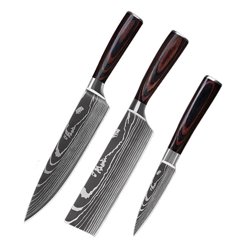 Juego de 6 piezas Juego de 8 piezas Juego de 10 piezas Cuchillo Cuchillo de chef Cuchillo de chef Cuchillo de cocina Cocinar