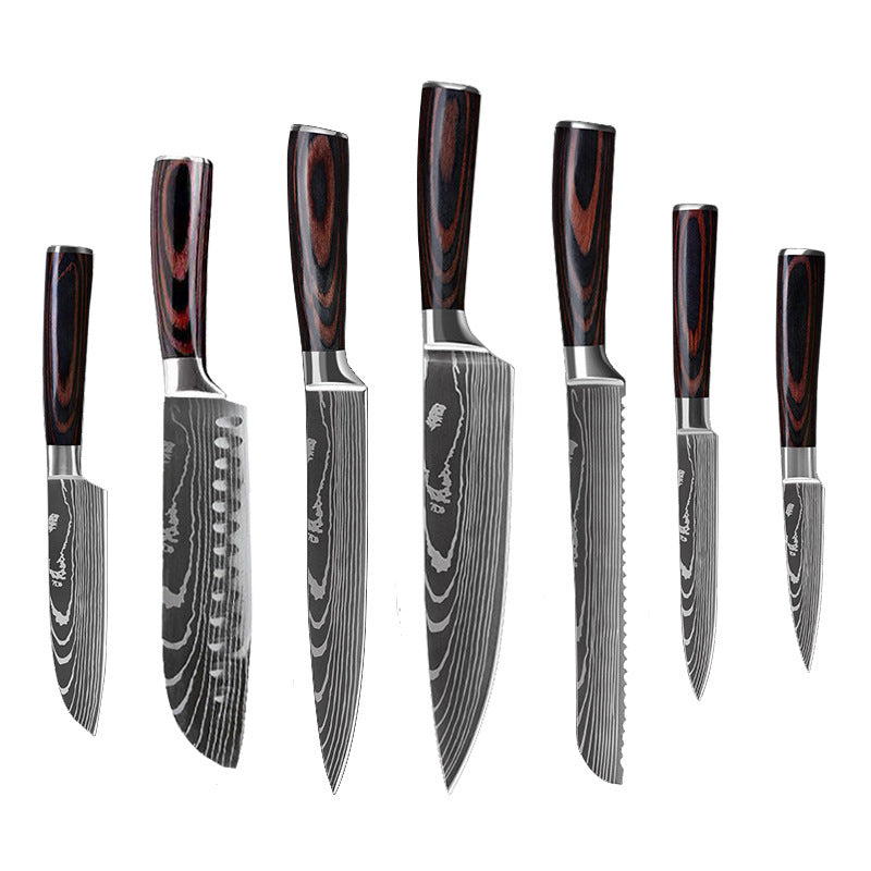 Juego de 6 piezas Juego de 8 piezas Juego de 10 piezas Cuchillo Cuchillo de chef Cuchillo de chef Cuchillo de cocina Cocinar