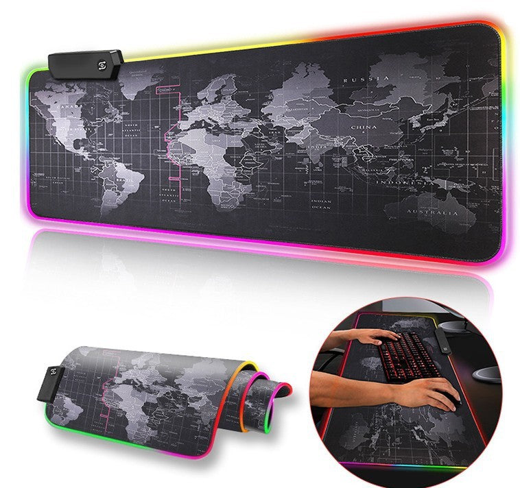 Alfombrilla de mesa sinfónica con diseño de calavera, juego de deportes electrónicos, teclado, alfombrilla para ratón sinfónica, diseño de colores