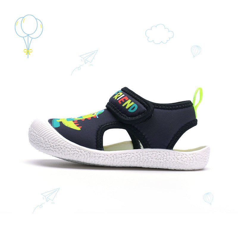 Sandalias para niños, suelas blandas, zapatos de interior para guardería, zapatos de bebé