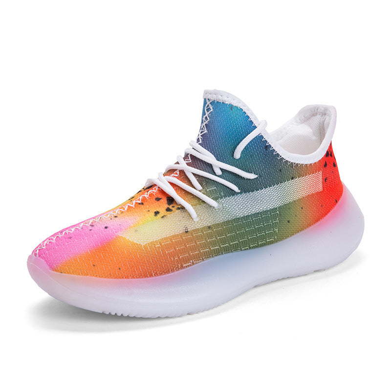 Zapatos deportivos individuales para hombre, zapatos de tendencia para hombre, zapatos para correr informales transpirables