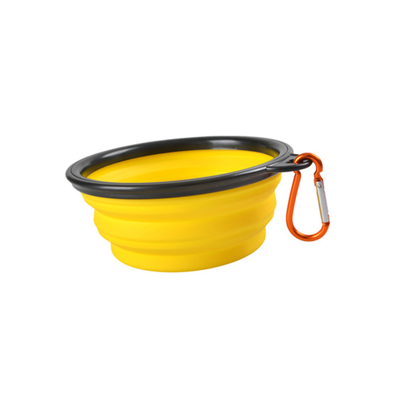 Nouveau Bol pliant en Silicone pour animaux de compagnie, bol pour chien