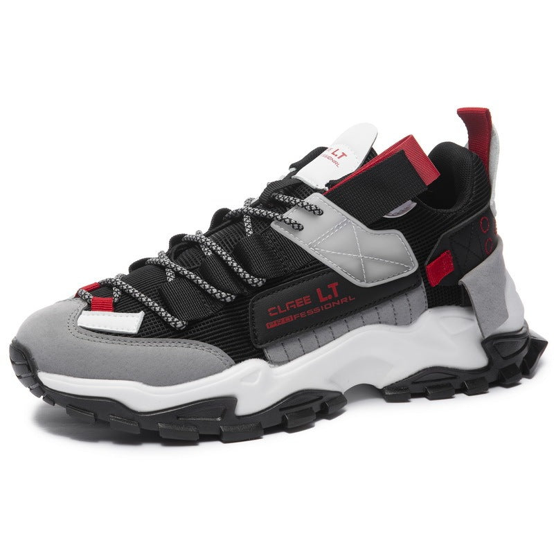 Daddy Shoes Version coréenne de la combinaison tendance Mesh Jelly Popcorn