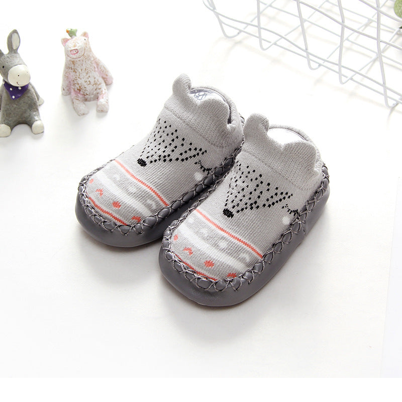 Printemps et automne nouvelles chaussures de marche pour bébé de dessin animé pour garçons et filles