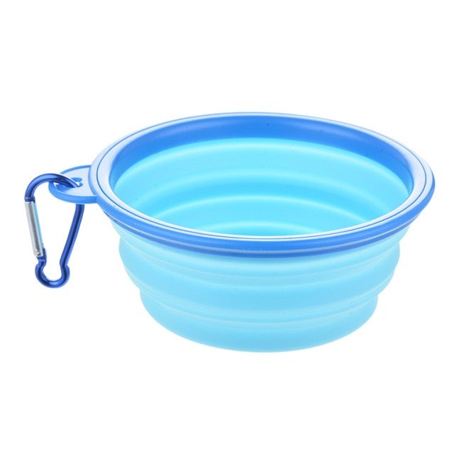 Nouveau Bol pliant en Silicone pour animaux de compagnie, bol pour chien