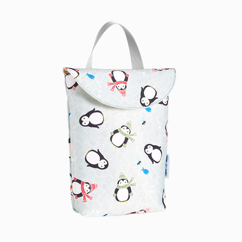 Pañales Pantalones pull-up Bolsa de pañales plegable