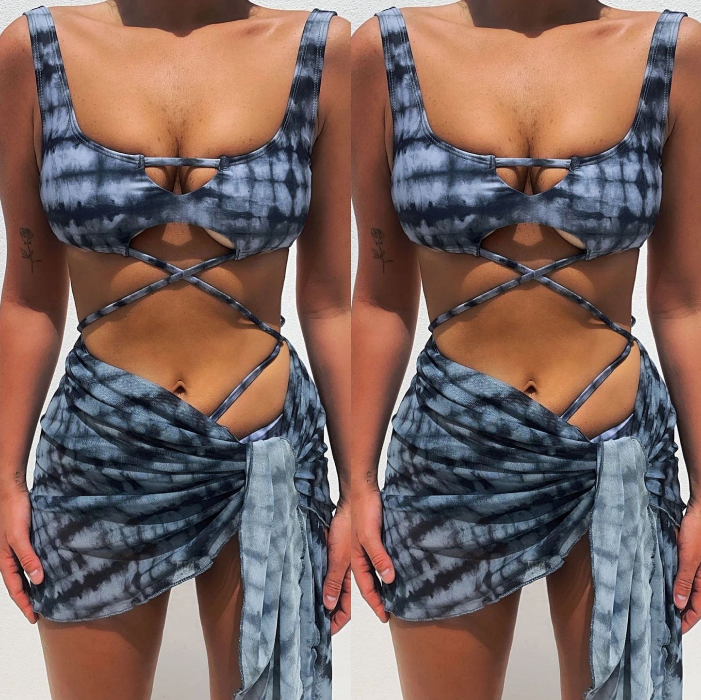Sexy 3 pièces maillot de bain femmes Bikini Push Up rembourré Biquini brésilien été maillot de bain string Bikini