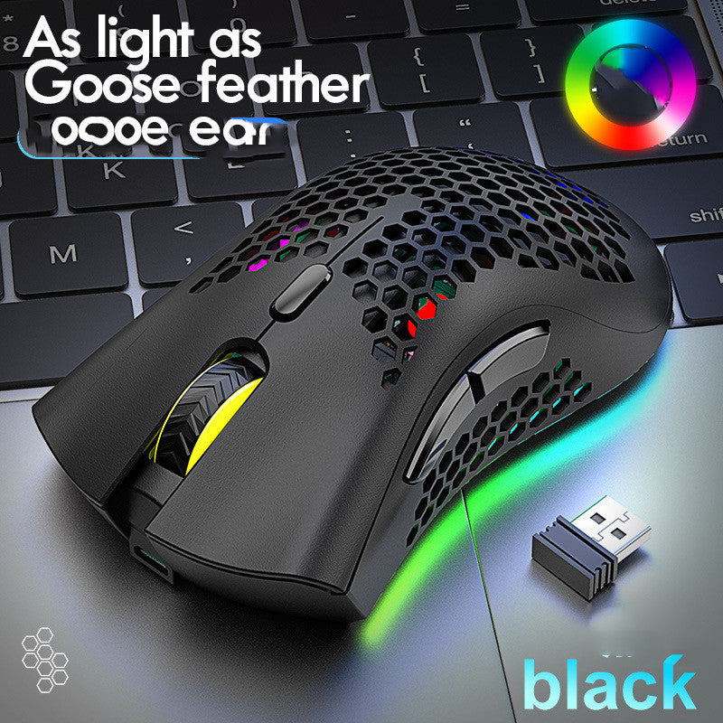 Souris de jeu sans fil légère Liberty Wolf X3