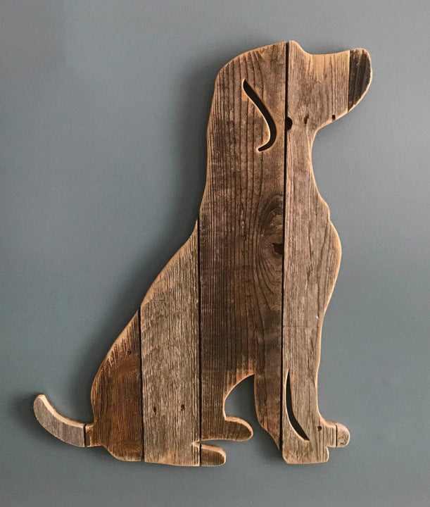 Produits en bois pour animaux domestiques, artisanat de décoration