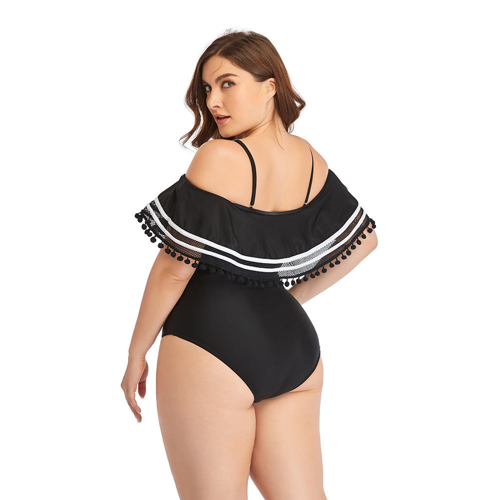 Sexy grande taille une pièce Bikini maillot de bain maillot de bain usine directe maillot de bain Spot