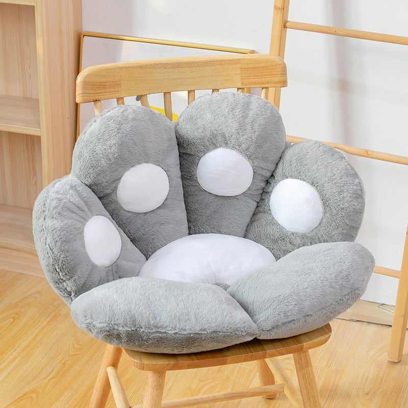 Silla de oficina con cojín semi rodeado